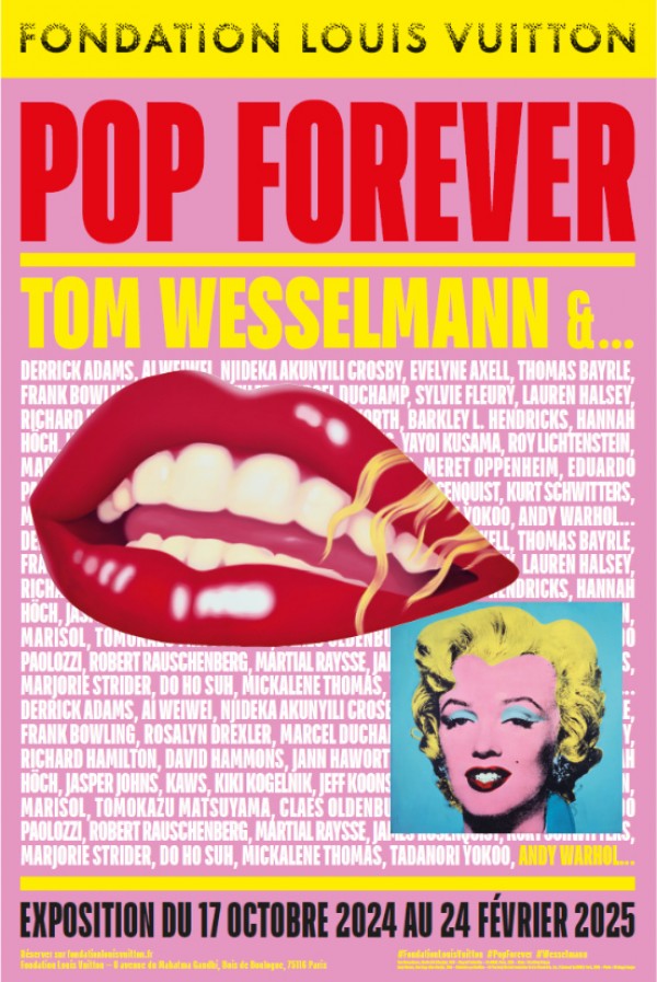 Exposition Pop Forever Tom Wesselmann Communauté Ma Communaute