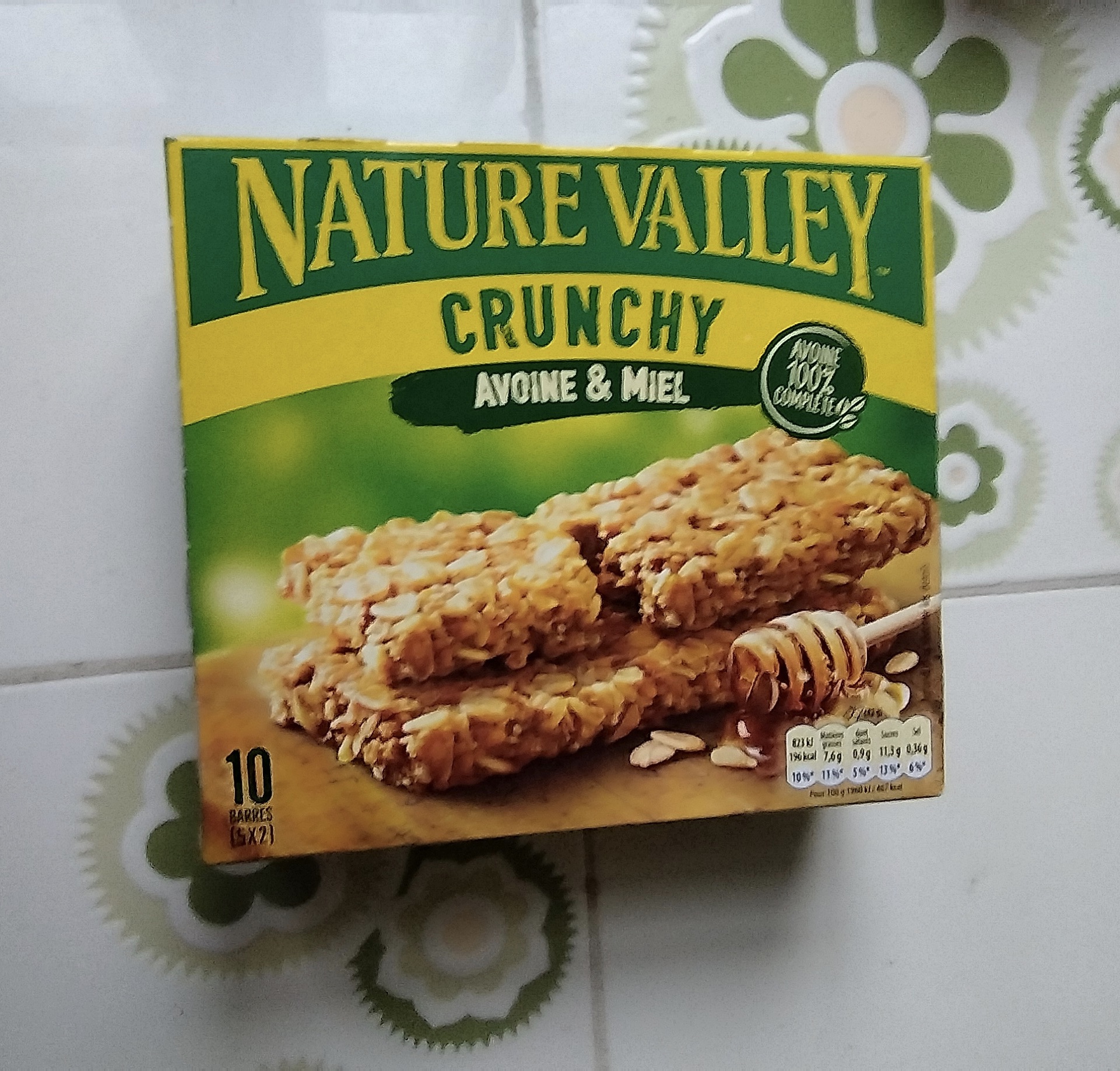 Barres C R Ales Avoine Et Miel Crunchy Nature Valley La Bo Te De