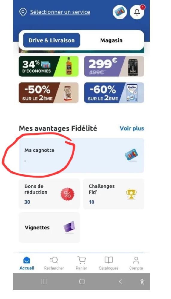 Cagnotte fidélité Communauté Ma Communaute Carrefour