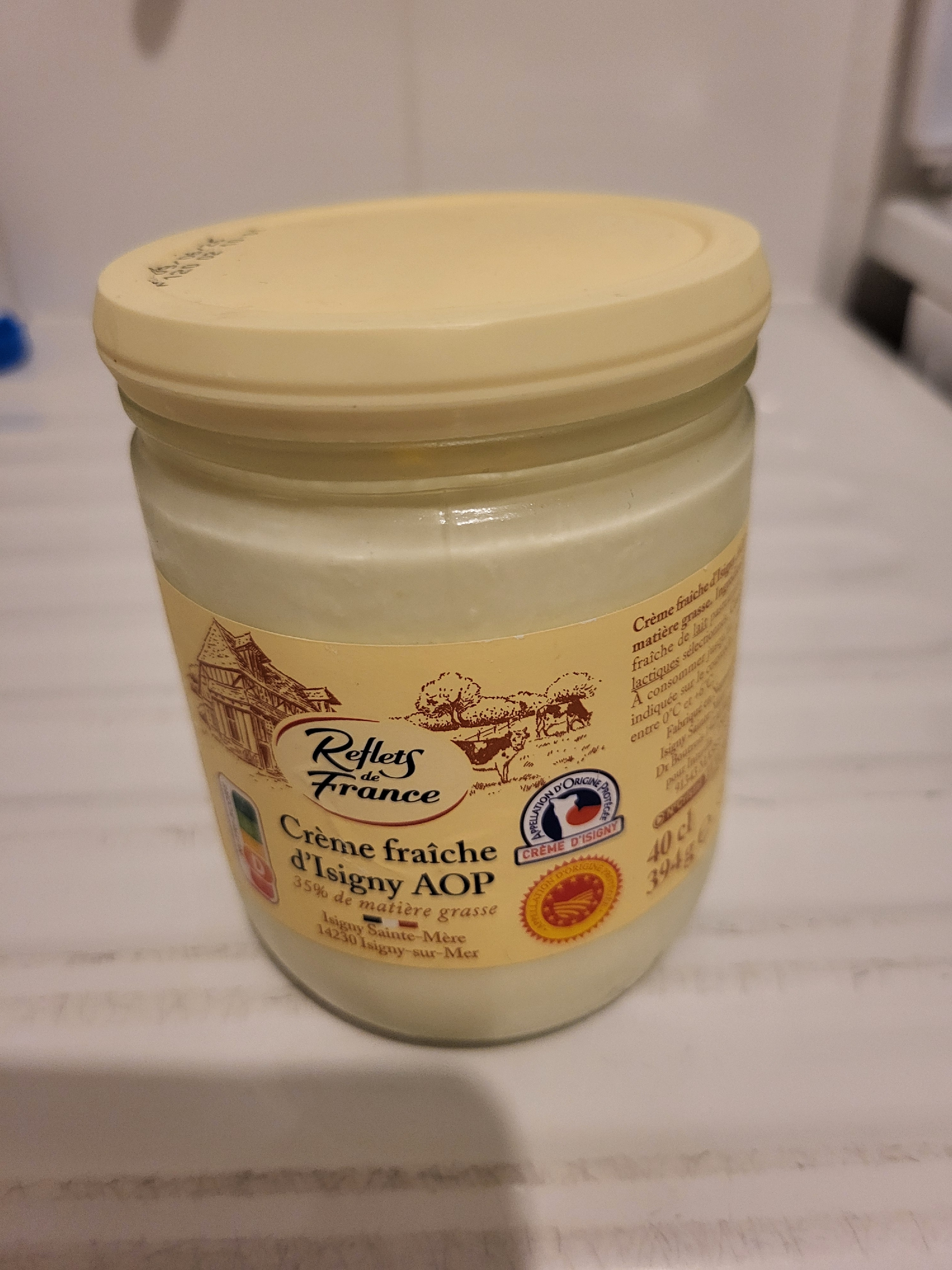 Crème fraîche d'Isigny reflet de France | Communauté Ma Communaute ...