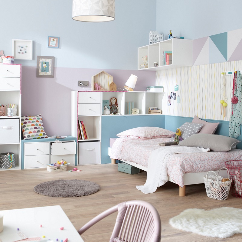 Ghirlanda Di Bandierine In Mussola Per Cameretta - 2,6 M, 10 Pezzi, Con Nappe, Decorazione Colorata E Riutilizzabile