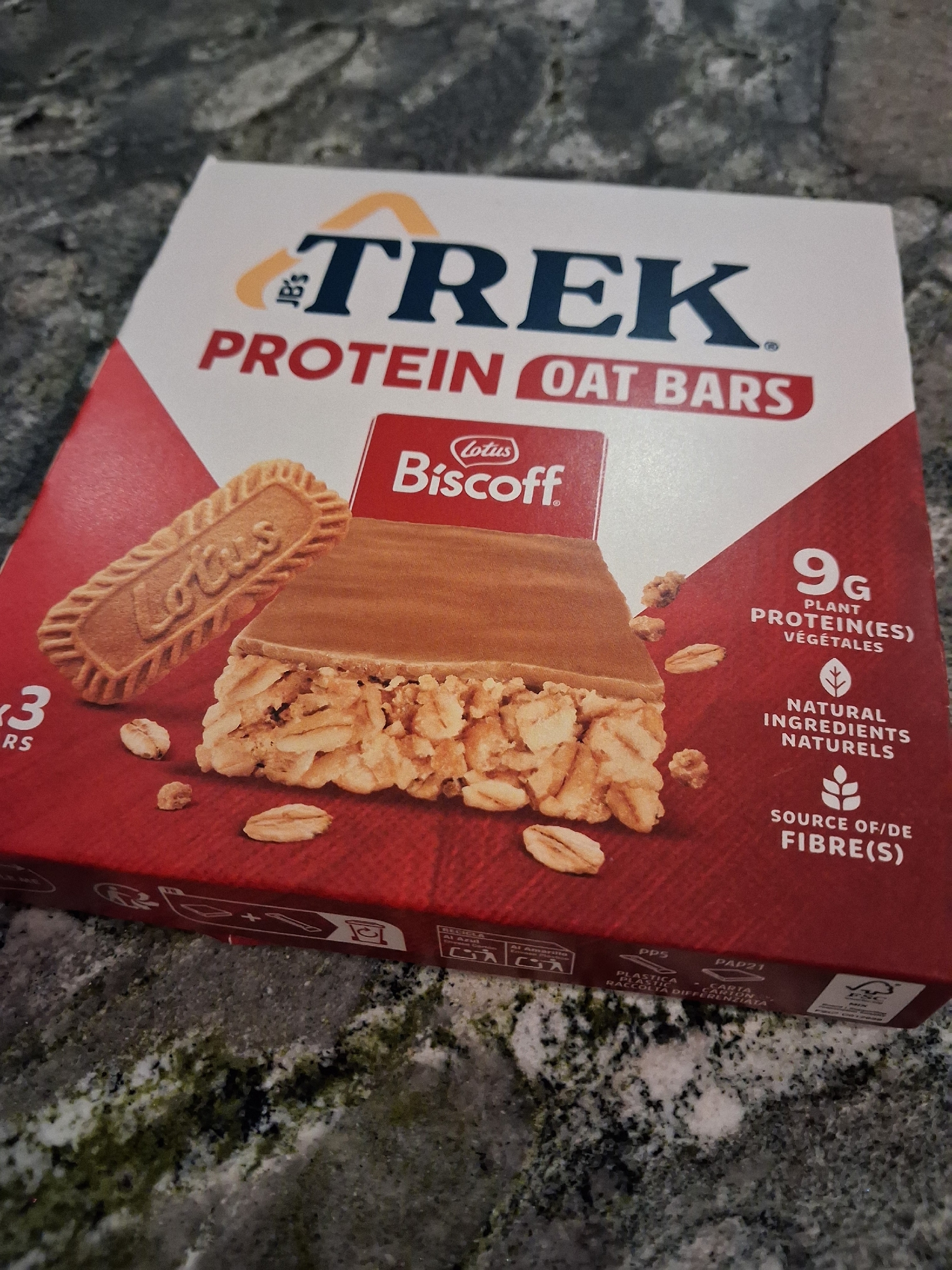 BARRE TREK PROTEIN OATS BARS BISCOFF | Communauté Ma Communaute Carrefour