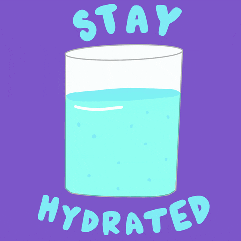 I would like to share 2 Top Tips.  1. Stay Hydrated: Drink