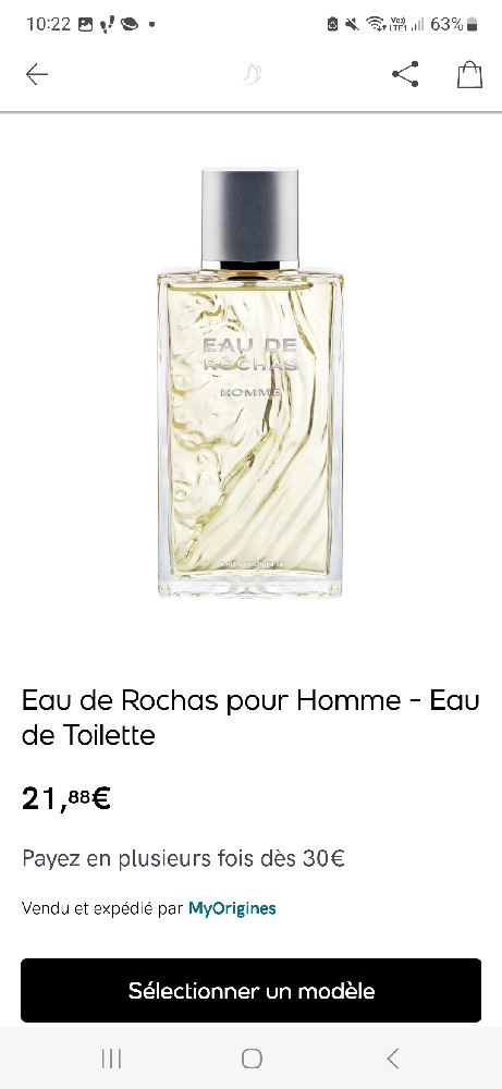 Les Parfums Pour Homme sur MyOrigines - Achat Parfum Homme