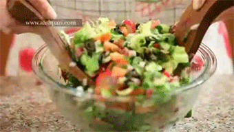 Salade tomates feta, olives, concombre