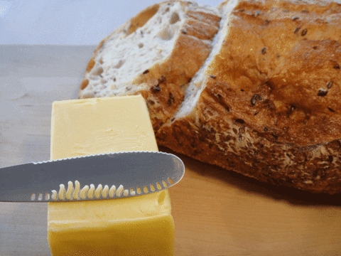 Beurre en portions au congélateur