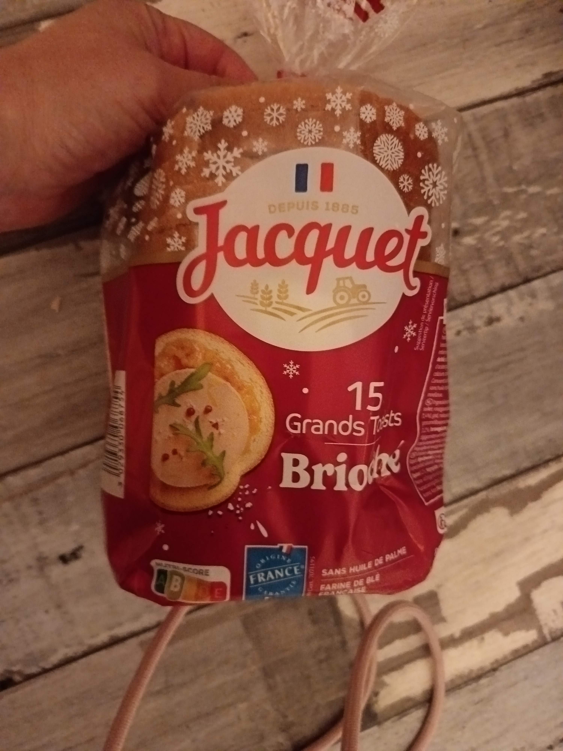 Toast brioché rond grandes tranches Jacquet | Communauté Ma Communaute ...