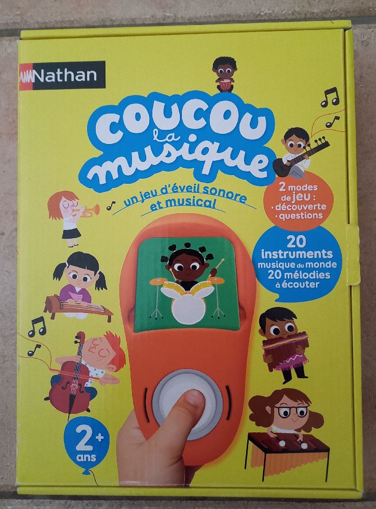 Nathan - Coucou La Musique - Jeu d'Eveil Sonore et Musical - 20