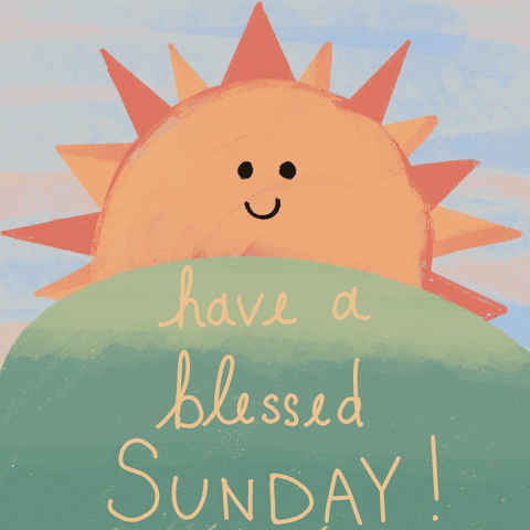 Happy Sunday everyone 😊