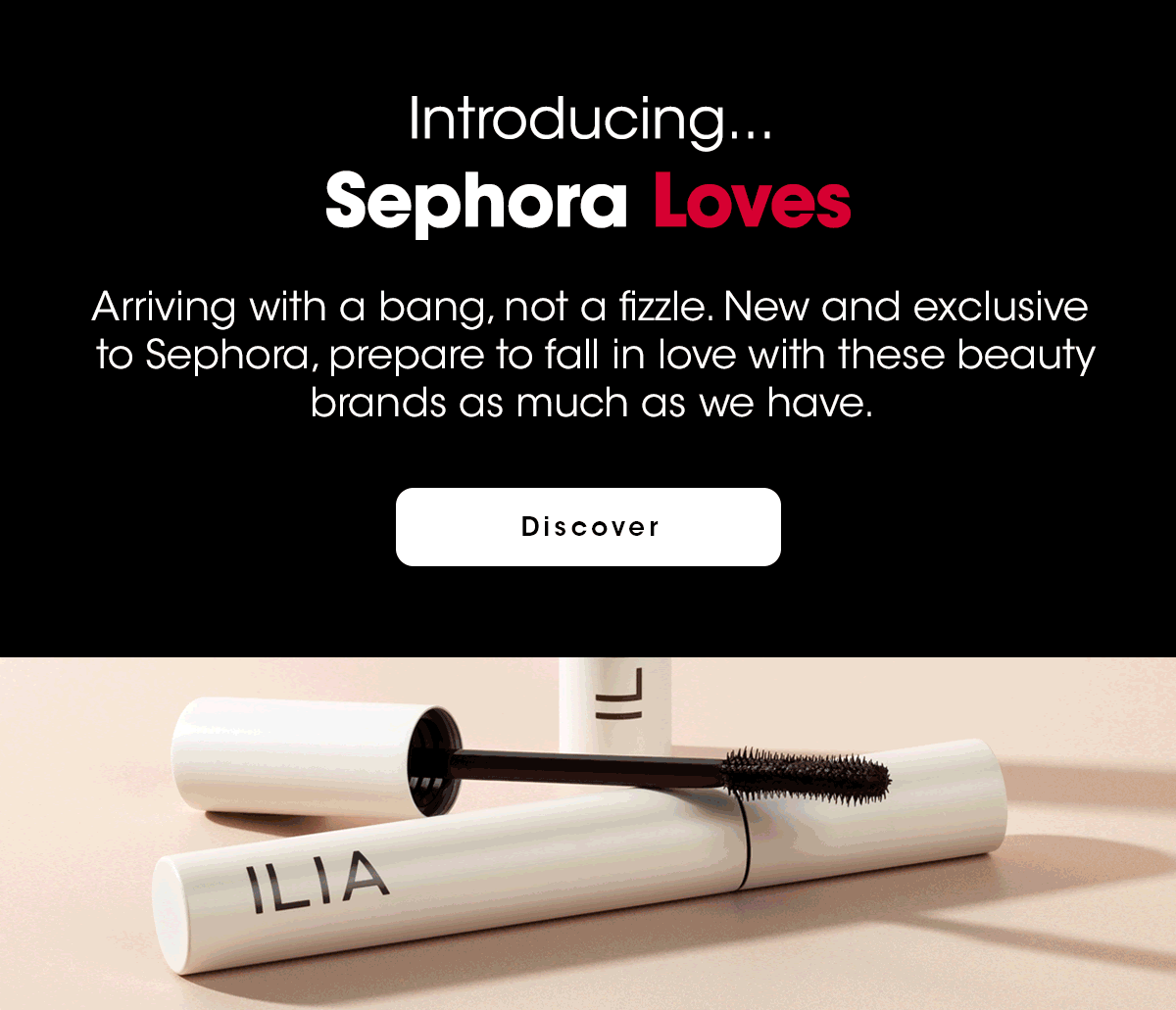 Introducing NEW Sephora brands, email sent out