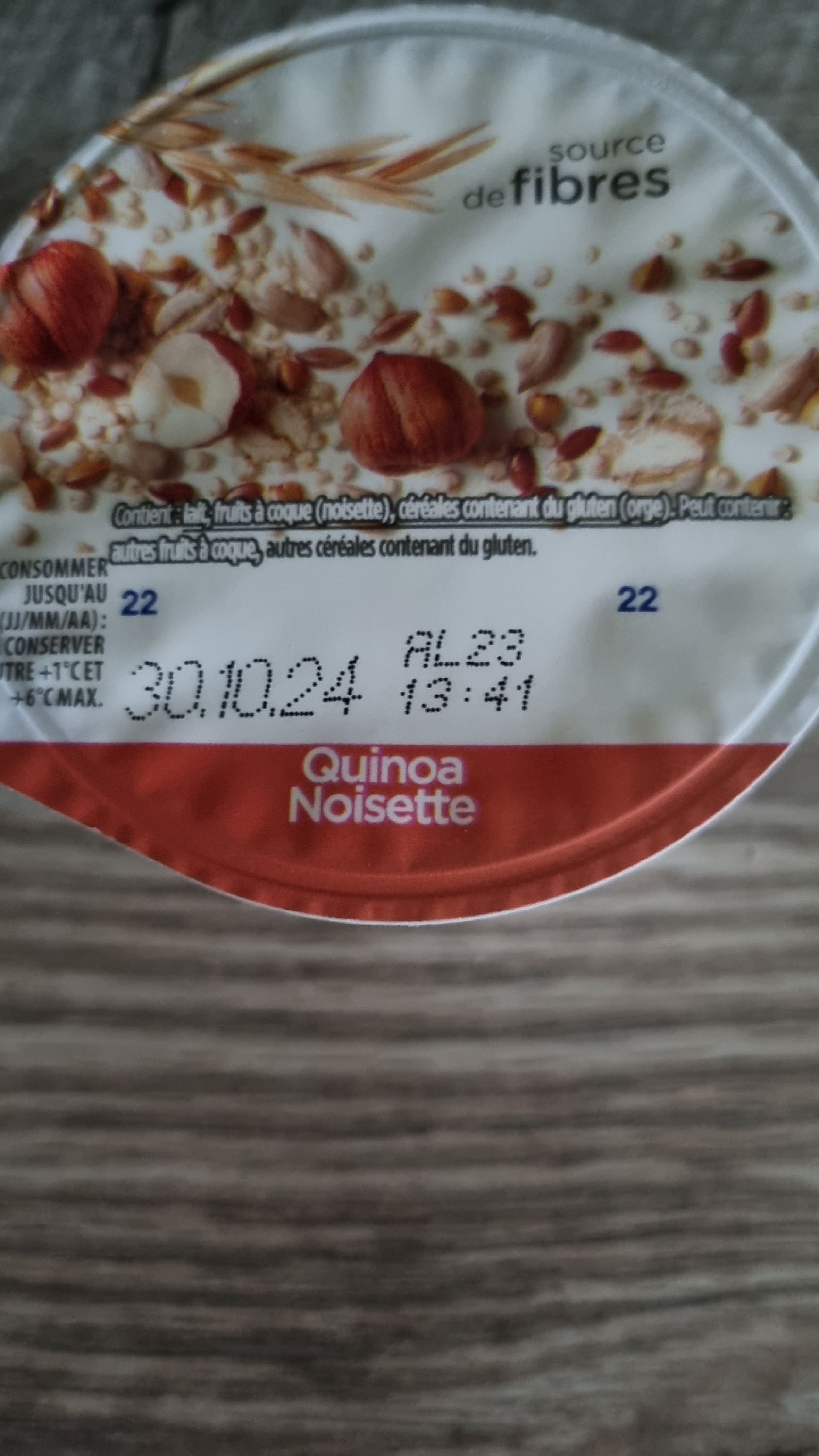 YAOURT ACTIVIA NOISETTE QUINOA Communauté Ma Communaute Carrefour